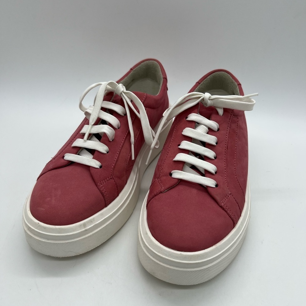 Bos. & Co. Rosey Pink and White Flavia Platform Sneakers Size EU 37